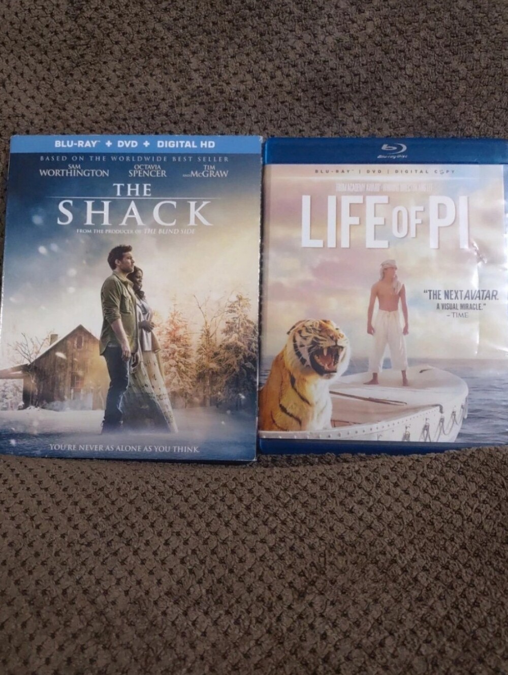 Drama Survival Faith Movie Bundle x2 Blu-ray EUC